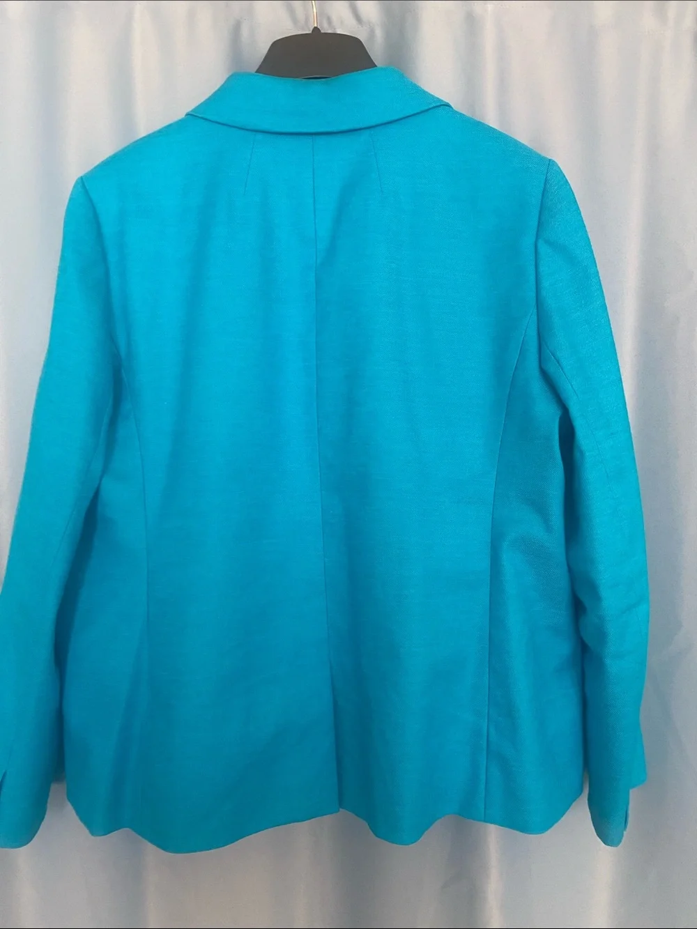 J. Crew Teal Parke single button Blazer, size 18 NWOT